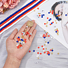 SUPERFINDINGS Independence Day Theme DIY Bracelet Making Kit DIY-FH0006-53-3