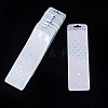 50Pcs Rectangle Glitter Holographic Plastic Yin-yang Zip Top Gift Bags OPP-TADJ0001-07B-3