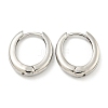 Rack Plating Brass Hoop Earrings EJEW-C102-30C-P-1