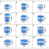 Plastic Bead Containers CON-BC0004-06-50x24-7