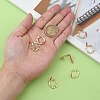 Alloy Stud Earring Findings LS-X-PALLOY-S121-70-4