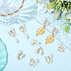 10Pcs Brass Ear Cuff Findings KK-BBC0022-46-4