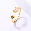 Natural Shell Open Cuff Ring YD7798-4-1