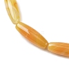 Natural Yellow Agate Beads Strands G-Z113-A07-4