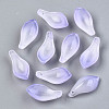 Two Tone Spray Painted Glass Pendants GLAA-N042-001A-D06-1