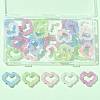 30Pcs UV Plating Acrylic Beads MACR-FS0002-43-5