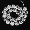 Natural Quartz Crystal Beads Strands G-P592-B19-01-3