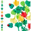 40Pcs 4 Sets Opaque Resin Cabochons CRES-HY0001-01-1