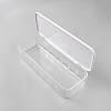 7 Grids ABS Plastic with PS Plastic USB Cable Organizer Storage Adjustable Dividers Boxes CON-WH0095-162-3