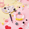 52Pcs Dog Themed Silicone Beads SIL-TA0003-36-8