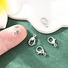 SHEGRACE Brass Lobster Claw Clasps XGR0097P-130P-5