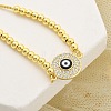 Brass Micro Pave Cubic Zirconia Slider Bracelets for Women LS-BJEW-S158-08G-01-2