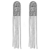 SUPERFINDINGS 2Pcs Fashionable Alloy Tassel Epaulettes FIND-FH0005-41P-1