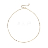 2.5MM 304 Stainless Steel Paperclip Chain Necklaces NJEW-JN05502-1