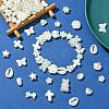 300Pcs 15 Styles ABS Imitation Pearl Beads FIND-CJ0011-14-6