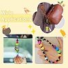 60Pcs 6 Colors Opaque Acrylic European Beads SACR-CJ0001-92-7