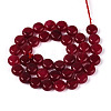 Dyed Natural White Jade Beads Strands G-T143-16N-2