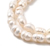 Natural Cultured Freshwater Pearl Beads Strands PEAR-I007-01M-01B-4