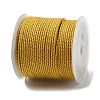 20M Polyester Braided Cord for Jewelry Making OCOR-G015-04A-17-3