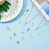 SUPERFINDINGS 36Pcs 6 Style Long-Lasting Plated Brass Charms KK-FH0005-19-5