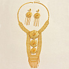 Iron Floral Tassel Earrings & Necklaces Set for Women PK6687-5