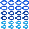 60Pcs 3 Style Silicone Pendant SIL-GF0001-28B-1