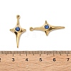 304 Stainless Steel Rhinestone Pendants X-STAS-L308-04B-G-3