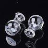 Handmade One Hole Blown Glass Globe Cover BLOW-T001-14-2