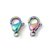 304 Stainless Steel Lobster Claw Clasps STAS-T065-9mm-34RC-1