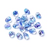 Transparent Glass Charms GLAA-O017-02-2