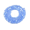 Transparent Glass Beads Strands LS-EGLA-A044-T3mm-MB14-3