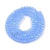 Electroplate Glass Beads Strands EGLA-A044-J3mm-L03-3