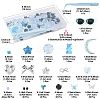 ABS Plastic Imitation Pearl & Alloy & Acrylic & Resin Cabochons Findings Kits DIY-FS0009-78-4