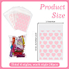 4 Bags 4 Styles Printed Transparent OPP Cellophane Storage Bags OPP-SP0001-07B-2