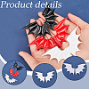 Gorgecraft 40Pcs 2 Style Demon Wing PU Leather Ornament Accessories FIND-GF0005-93B-6