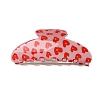 Heart Pattern Acrylic Claw Hair Clips PW-WGB556A-01-1