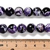 Dyed Natural Fire Crackle Agate Beads Strands G-G203-10E-10mm-5