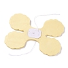 3m Clover Paper Pull Flowers LS-AJEW-WH0022-11G-1