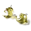 Marine Series Transparent Resin Pendants RESI-E031-02P-10-2