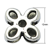 Tibetan Style Slide Charms TIBE-A19631-AS-FF-1