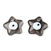 Handmade Evil Eye Lampwork Pendants LAMP-TAC0011-02B-3