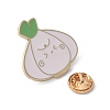 Cute Garlic Enamel Pins JEWB-S041-01C-G-2