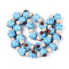 Handmade Lampwork Bumpy Beads LAMP-T022-06C-2