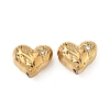 304 Stainless Steel Crystal Rhinestone Beads STAS-U050-01D-G-1
