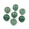 Natural Green Aventurine European Beads GG-CBA02C4-04B-1