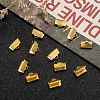 Iron Ribbon Crimp Ends LS-X-E143Y-G-5