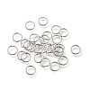 Brass Open Jump Rings KK-B147-03G-P-1