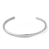304 Stainless Steel Cuff Bangles BJEW-D388-01C-P-4