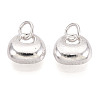 925 Sterling Silver Longevity Lock Charms STER-T008-30S-01-3