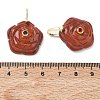 Natural Red Jasper Carved Pendants GG-CBAF4FB-01G-02-3